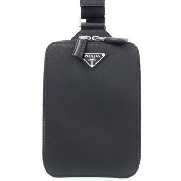 Prada Brick Saffiano Shoulder Bag Body - Picture 1 of 8